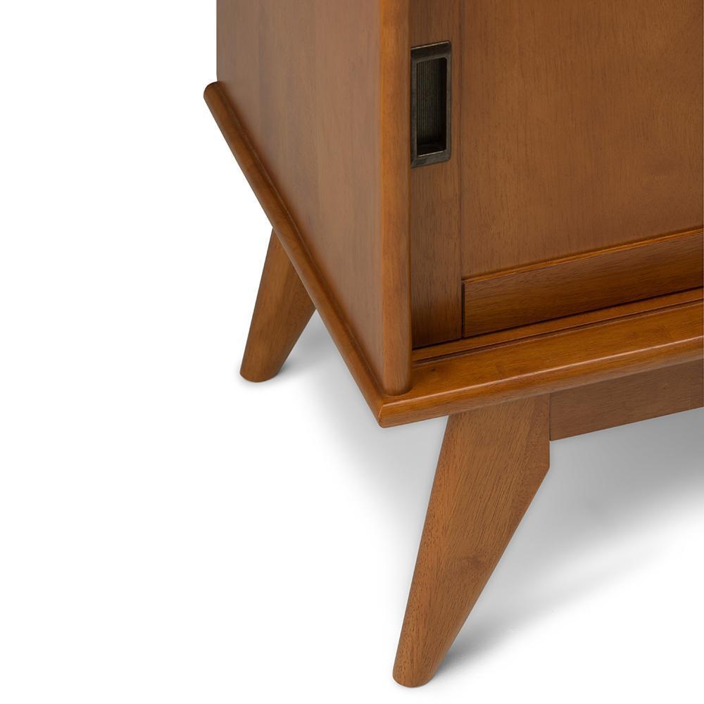 Teak Brown | Draper Mid Century Tall TV Media Stand