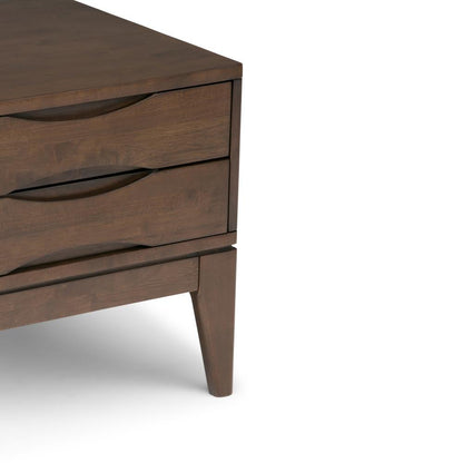 Walnut Brown | Harper 22 inch End Side Table