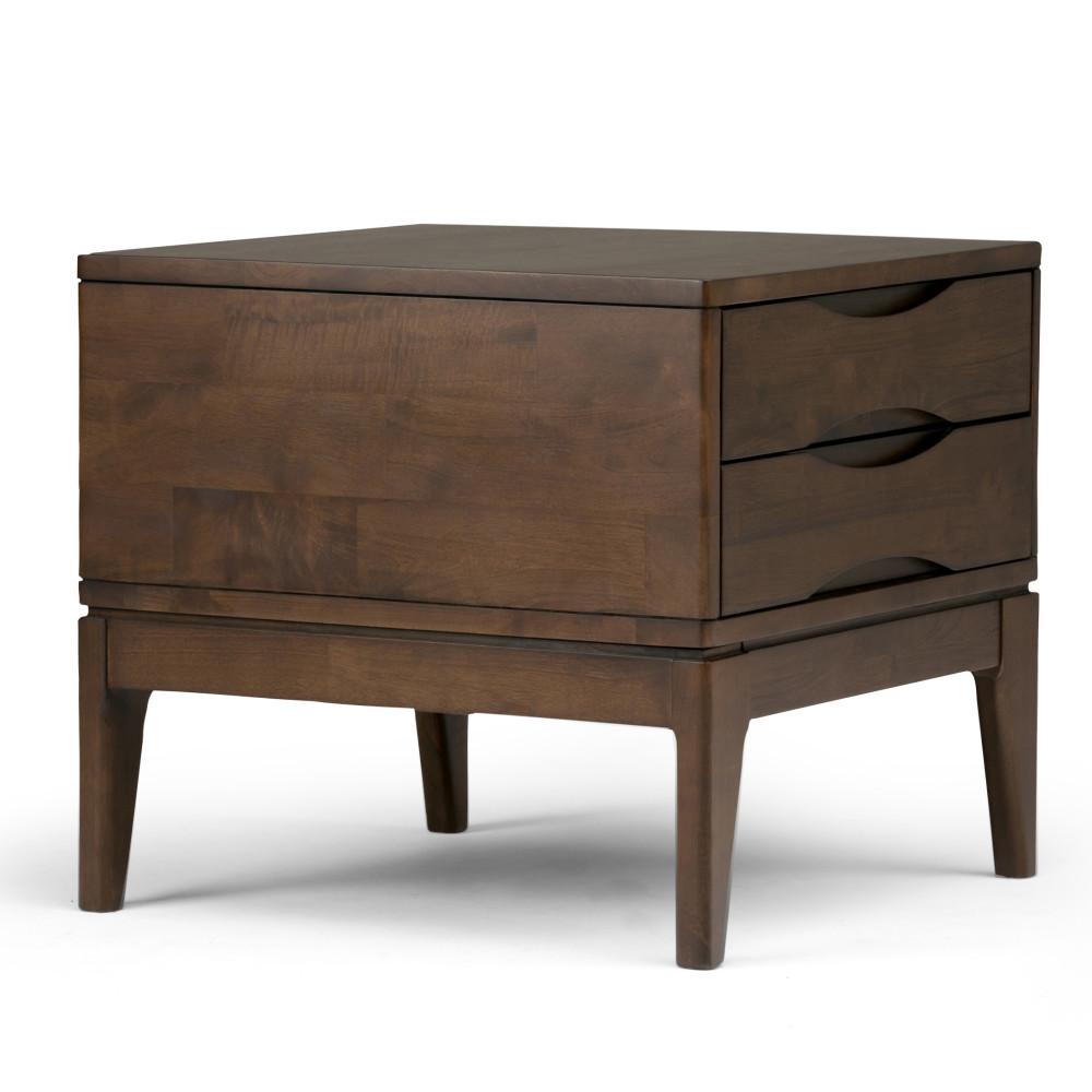 Walnut Brown | Harper 22 inch End Side Table