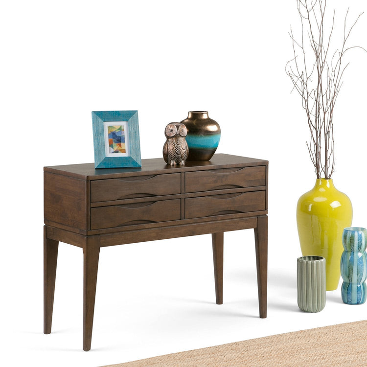 Walnut Brown | Harper 40 x 15 inch Hallway Console Table