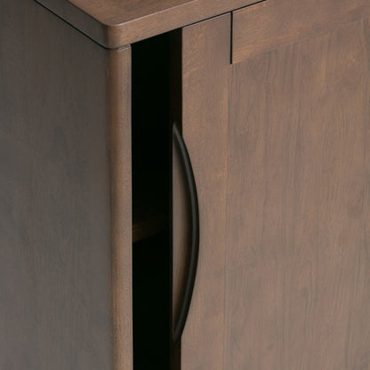 Walnut Brown | Harper 30 inch Low Storage Cabinet