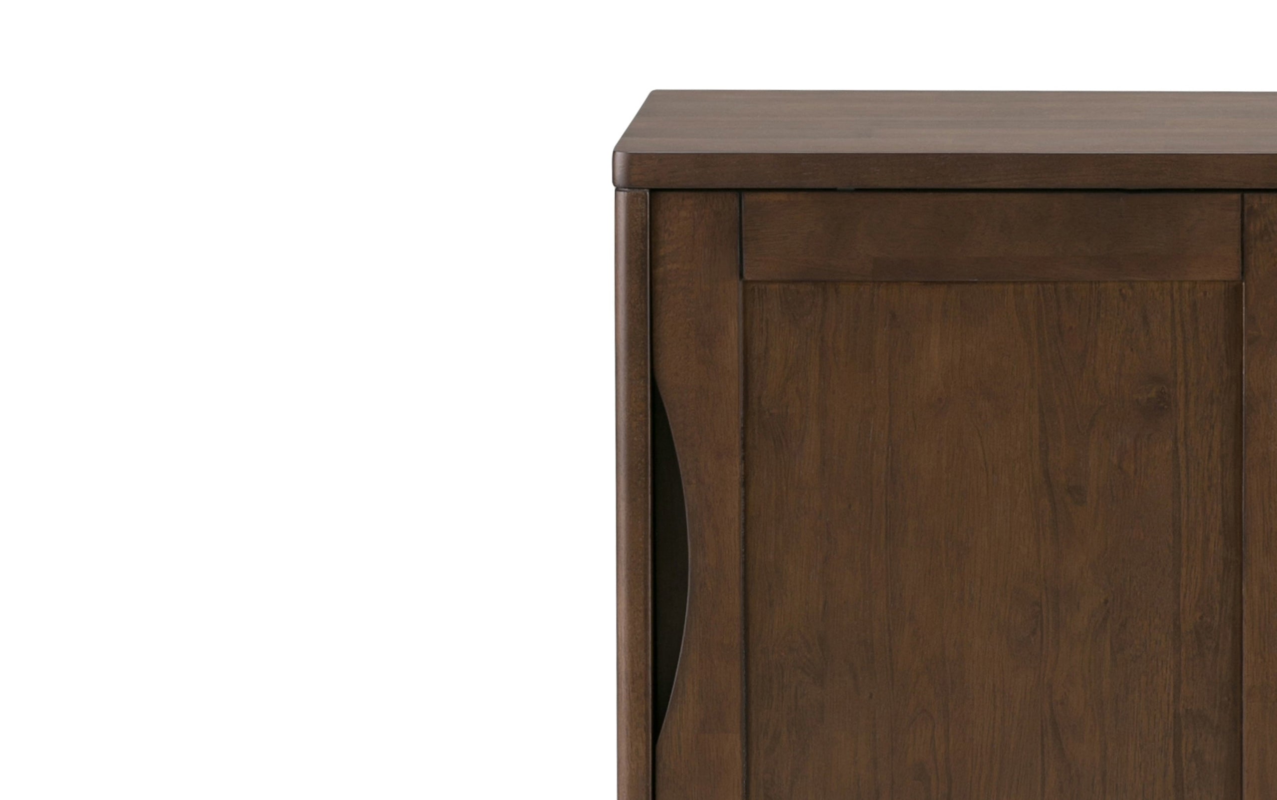 Walnut Brown | Harper 30 inch Low Storage Cabinet