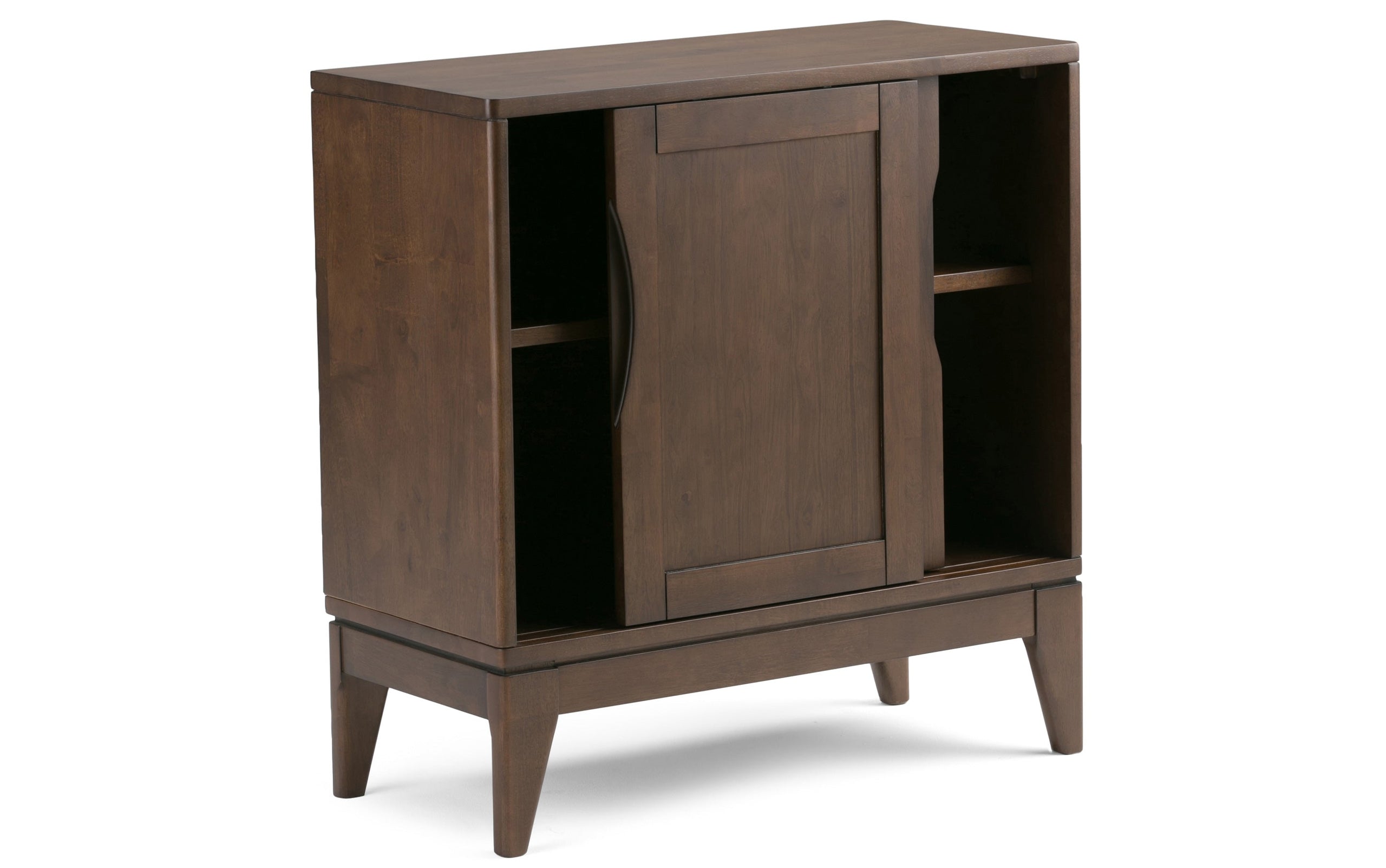 Walnut Brown | Harper 30 inch Low Storage Cabinet