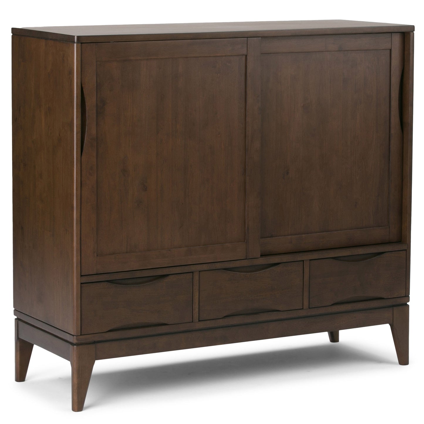 Walnut Brown | Harper 48 inch Medium Storage Cabinet