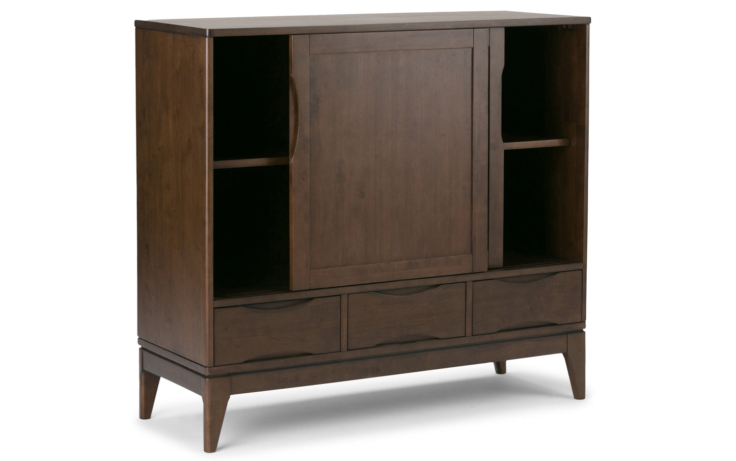 Walnut Brown | Harper 48 inch Medium Storage Cabinet