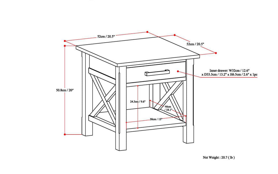 Kitchener End Table – Simpli Home