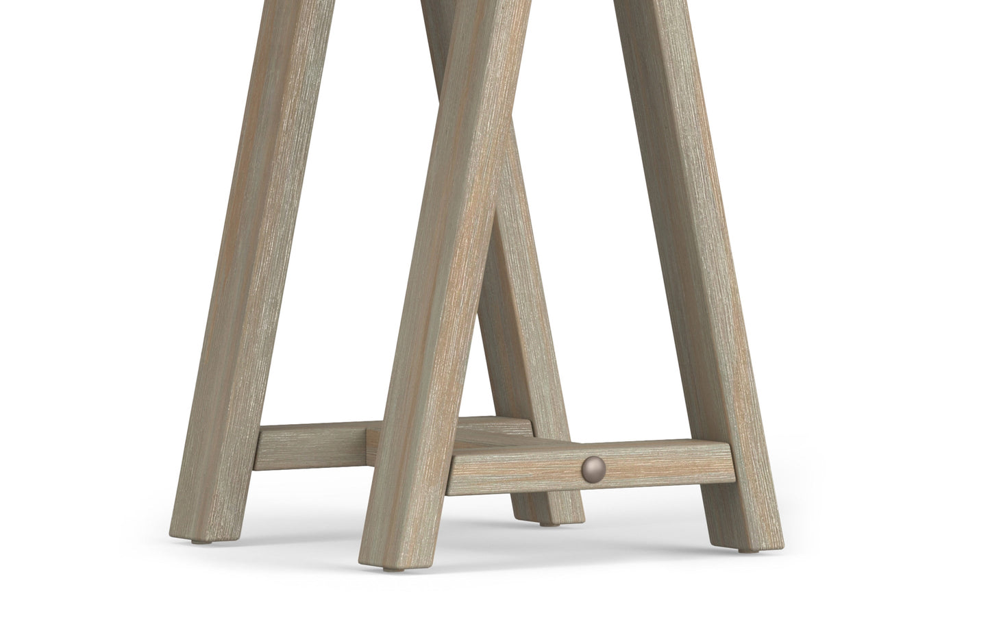 Distressed Grey | Sawhorse 50 inch Console Sofa Table