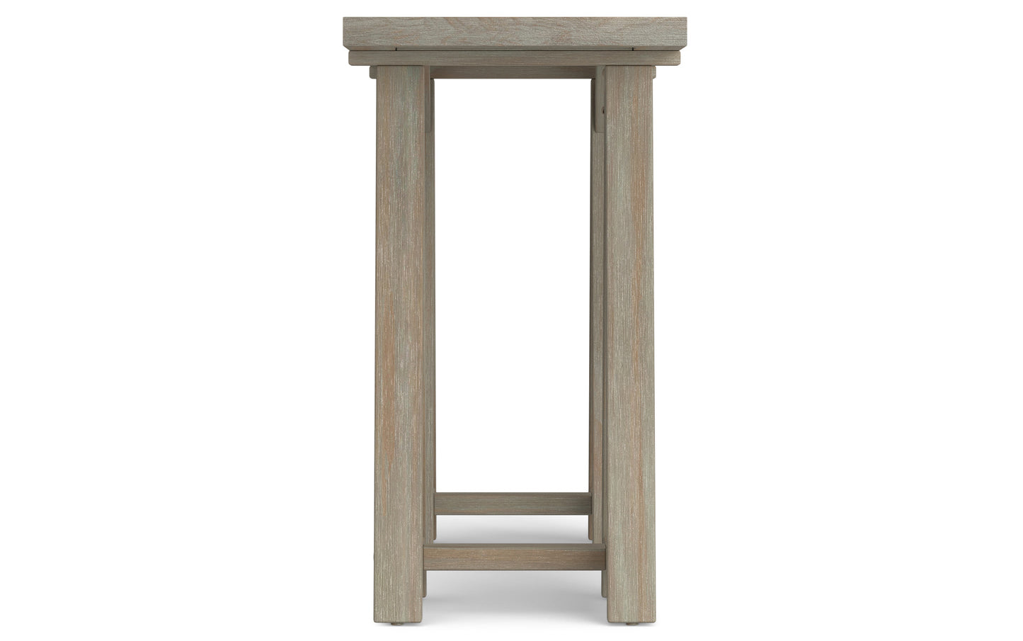 Distressed Grey | Sawhorse 50 inch Console Sofa Table