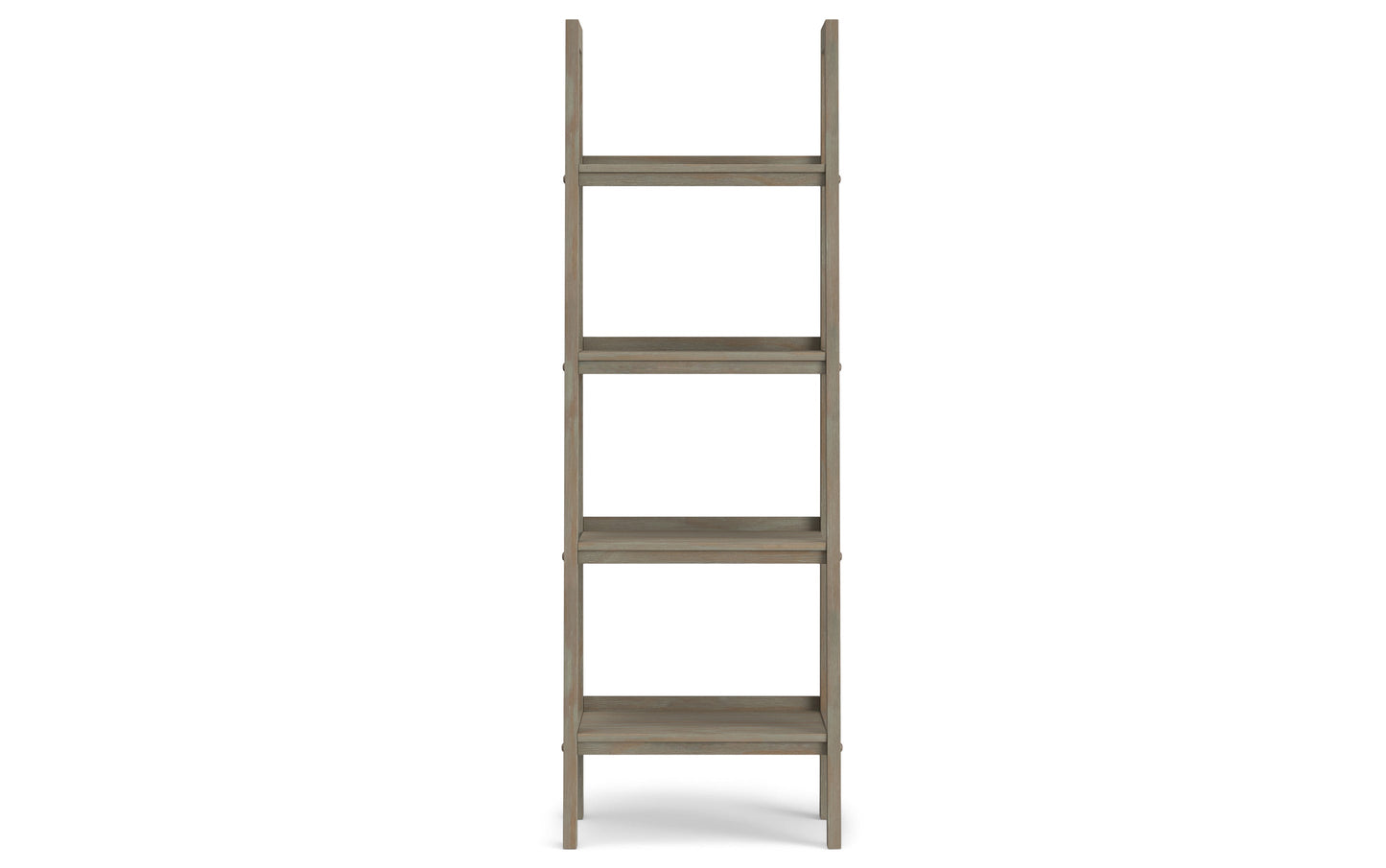 Distressed Grey | Sawhorse 24 inch Ladder Shelf