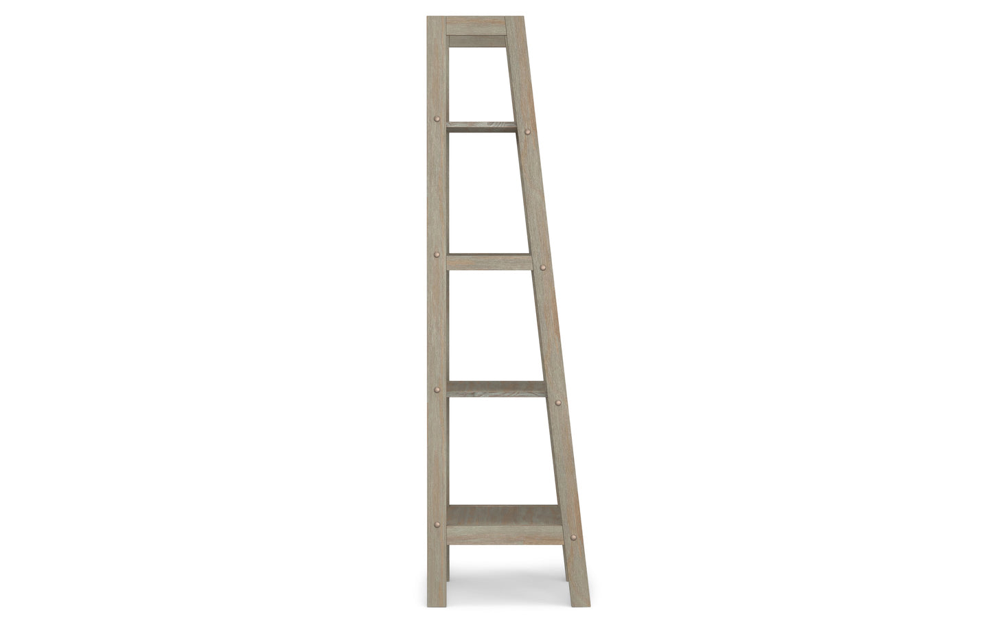 Distressed Grey | Sawhorse 24 inch Ladder Shelf