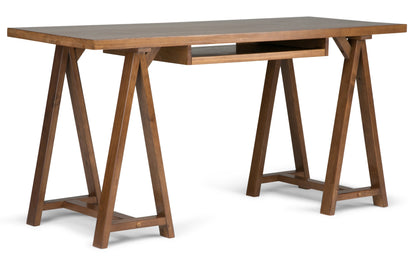 Medium Saddle Brown | Sawhorse 60 inch Desk