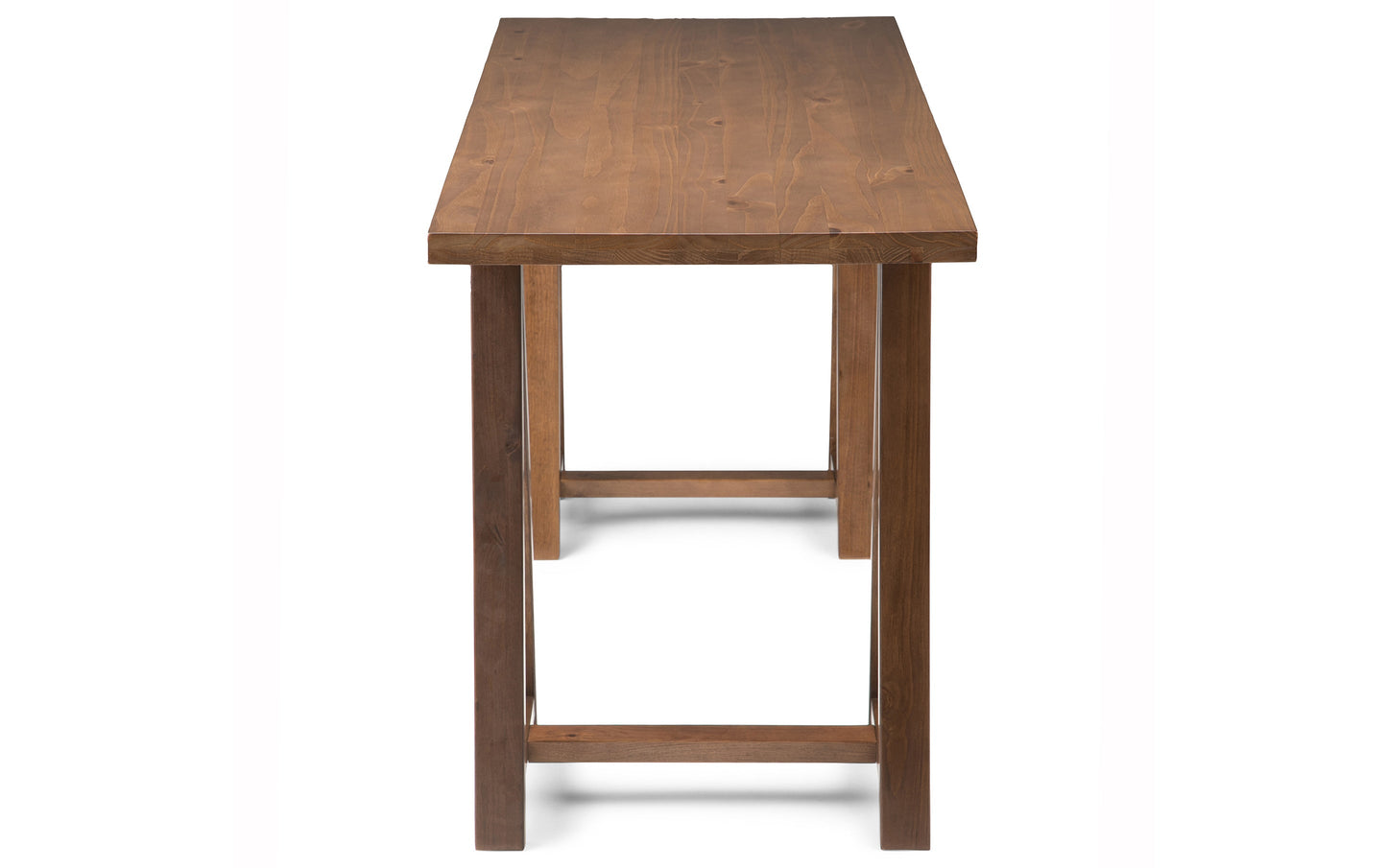 Medium Saddle Brown | Sawhorse 60 inch Desk