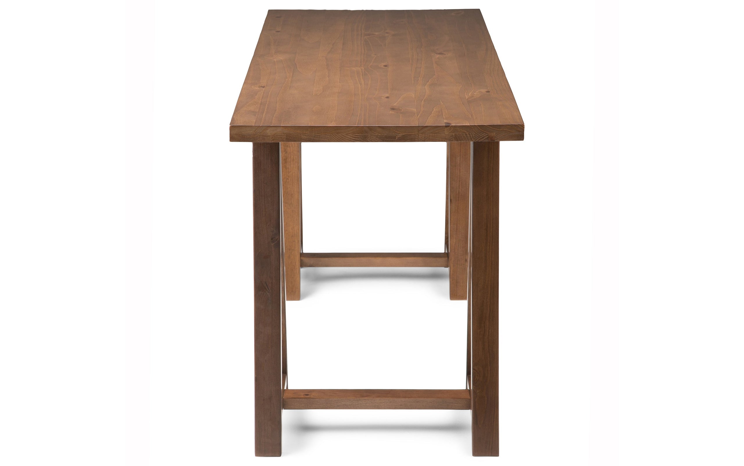 Medium Saddle Brown | Sawhorse 60 inch Desk