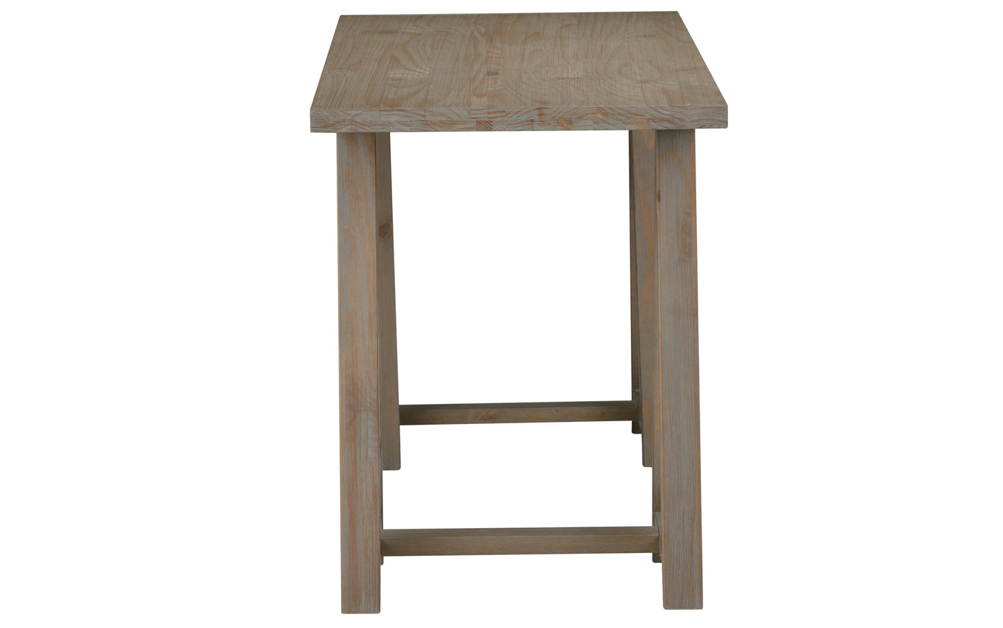 Distressed Grey | Sawhorse Writing Desk