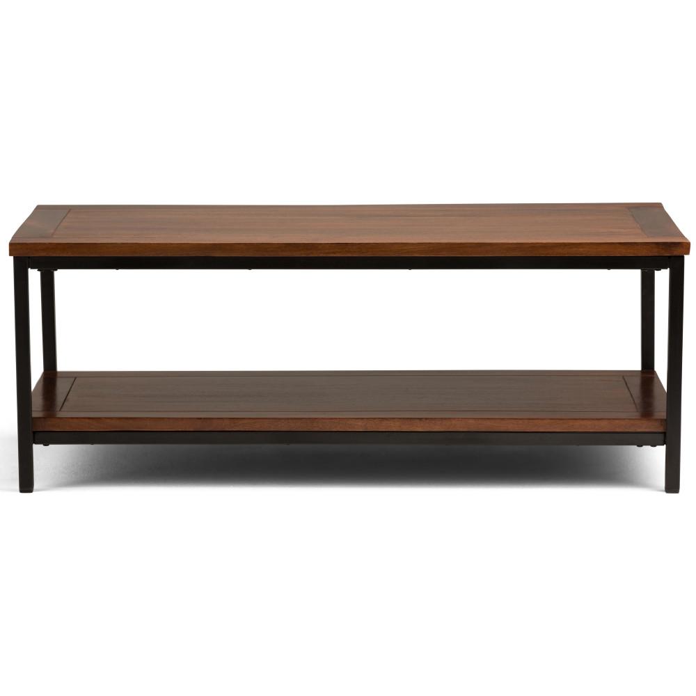 Dark Cognac Brown | Skyler 48 inch Coffee Table