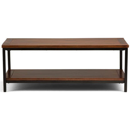 Dark Cognac Brown | Skyler 48 inch Coffee Table