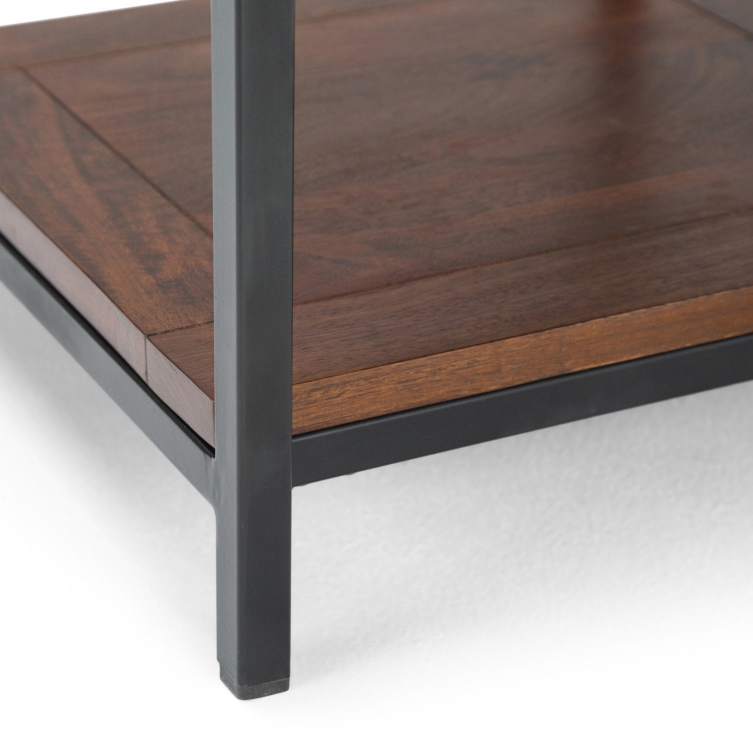 Dark Cognac Brown | Skyler 22 inch End Side Table