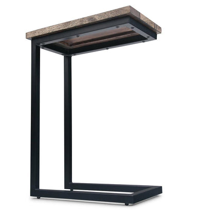 Beach Brown Black | Skyler C Side Table