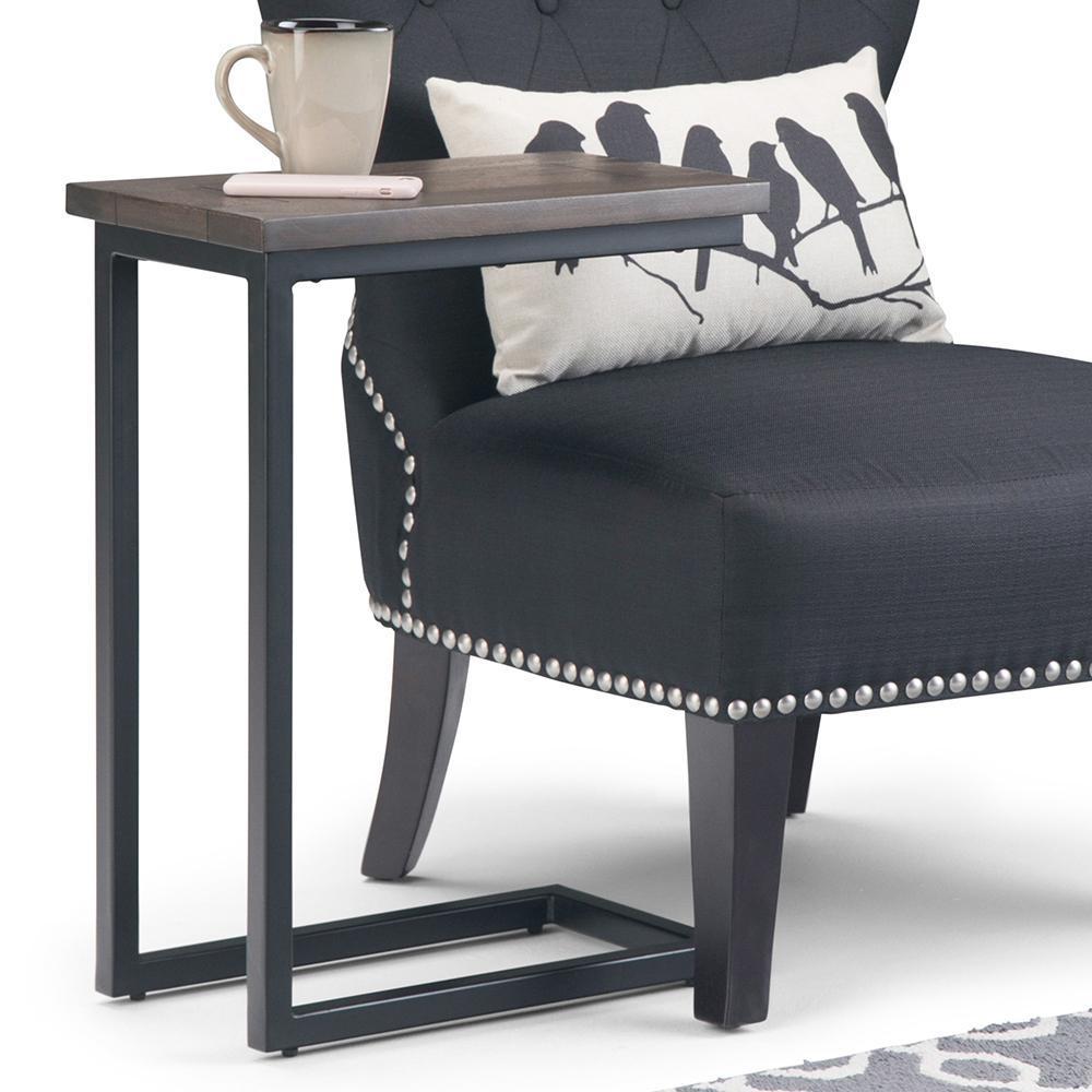 Walnut Brown Black | Skyler C Side Table