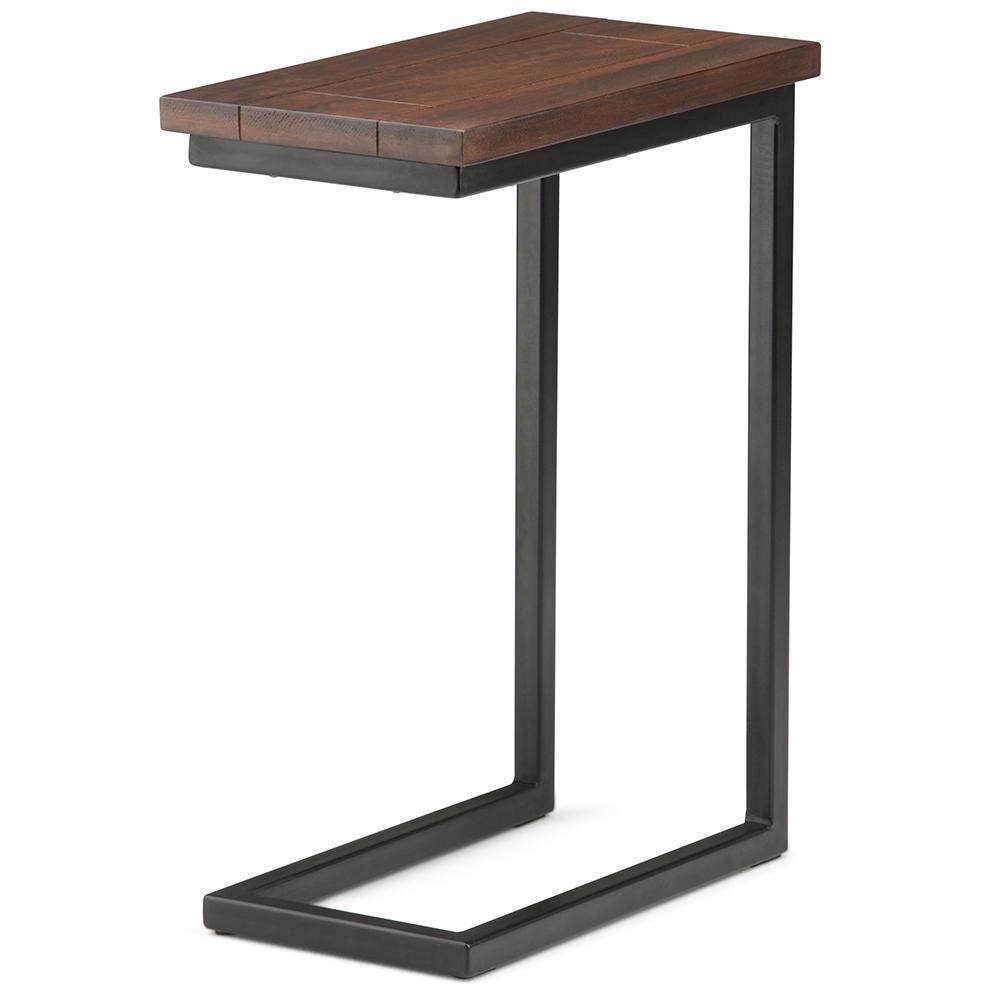 Dark Cognac Brown Black | Skyler C Side Table