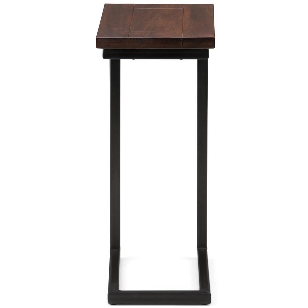 Dark Cognac Brown Black | Skyler C Side Table