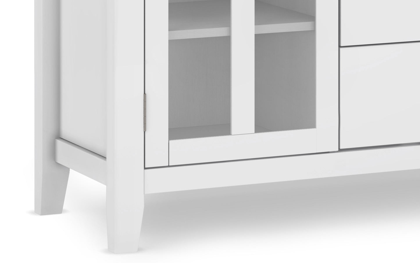 White | Artisan Tall TV Stand