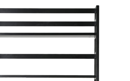 Black | Acadian 30W 5 Shelf Ladder Bookcase (Set of 2)