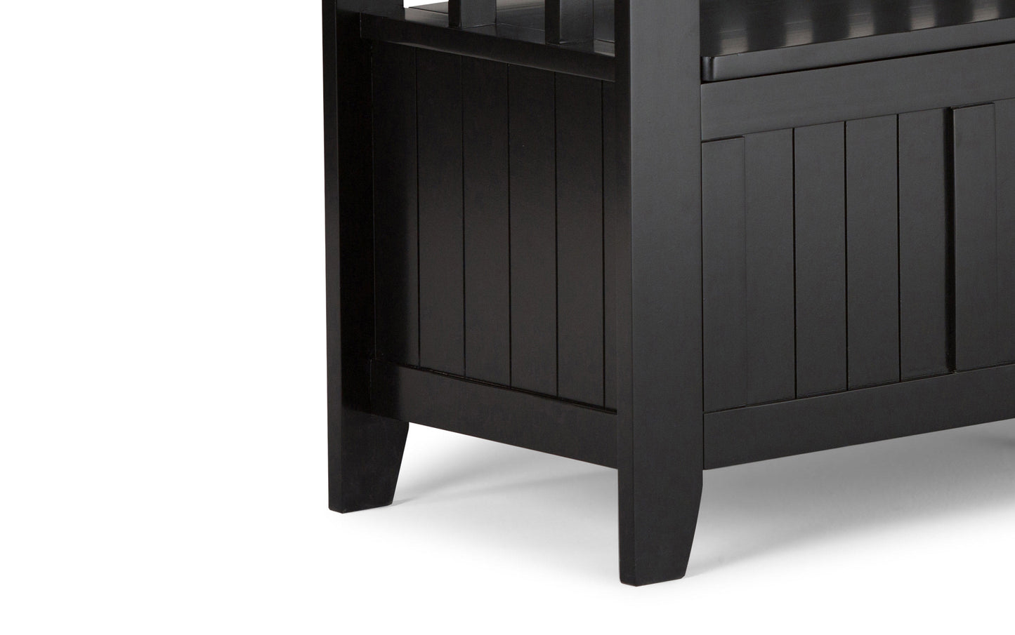 Black | Acadian Entryway Bench