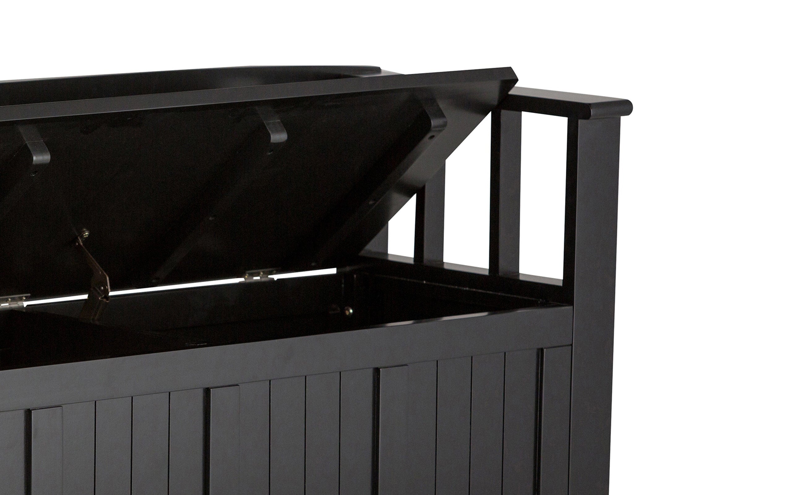 Black | Acadian Entryway Bench