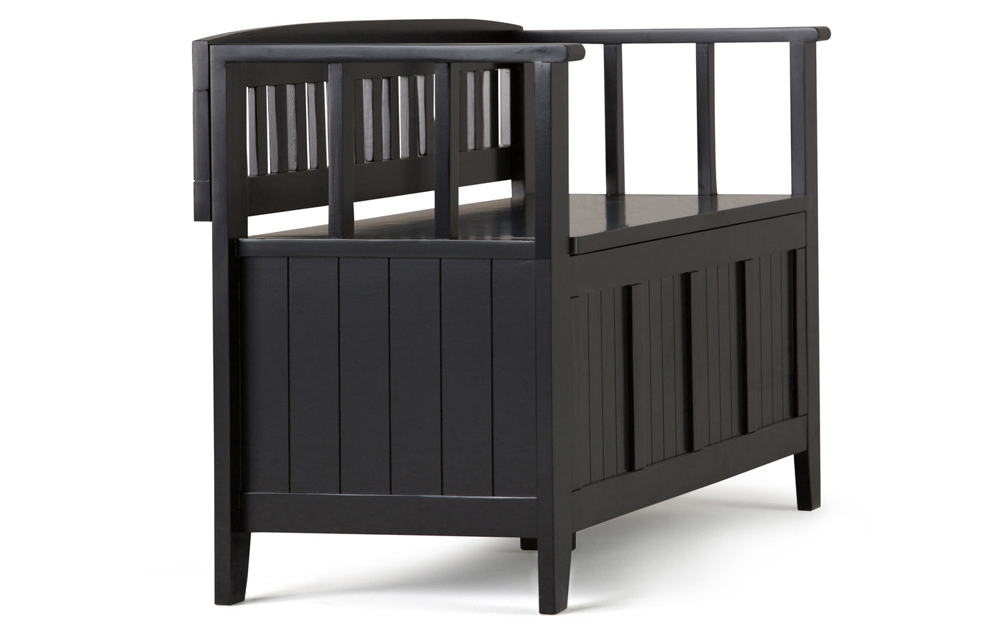 Black | Acadian Entryway Bench