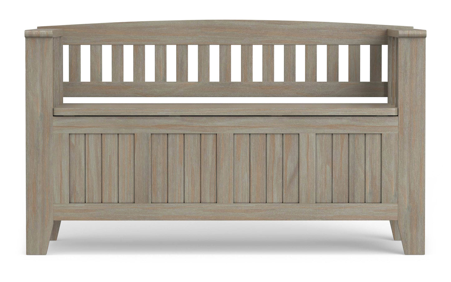 Distressed Grey | Acadian Entryway Bench