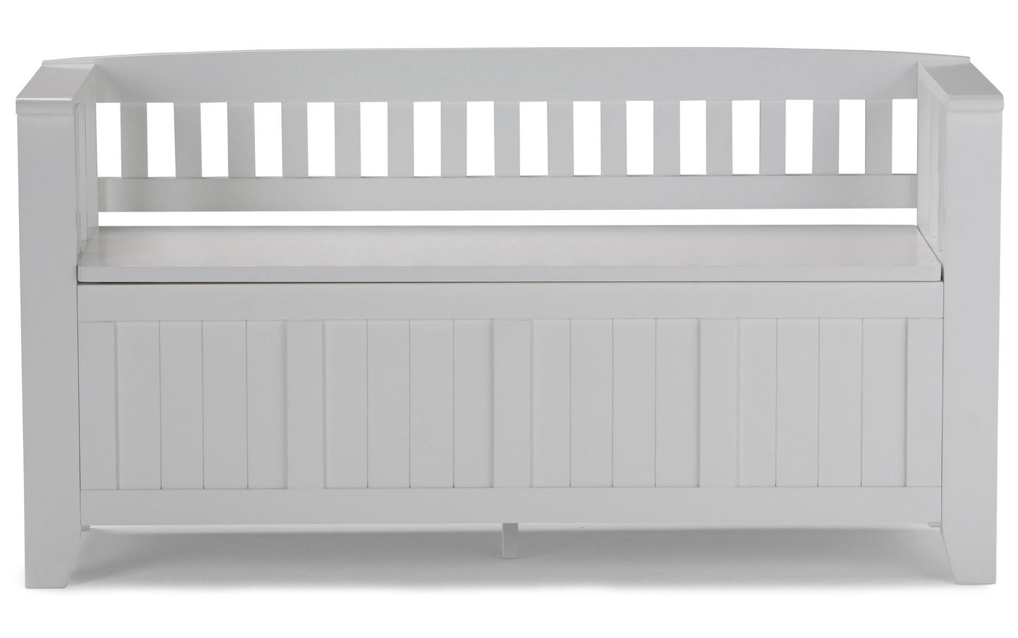 White | Acadian Entryway Bench