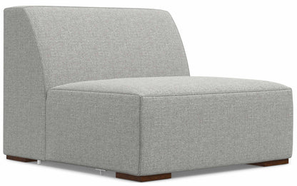 Pale Grey Performance Fabric | Rex 2 Seater Sofa and Left Chaise in Performance Fabric