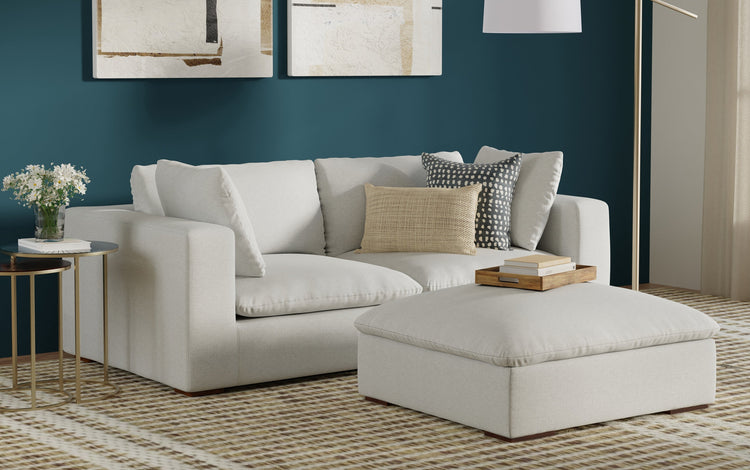 Jasmine 2 Seater Sofa and Ottoman