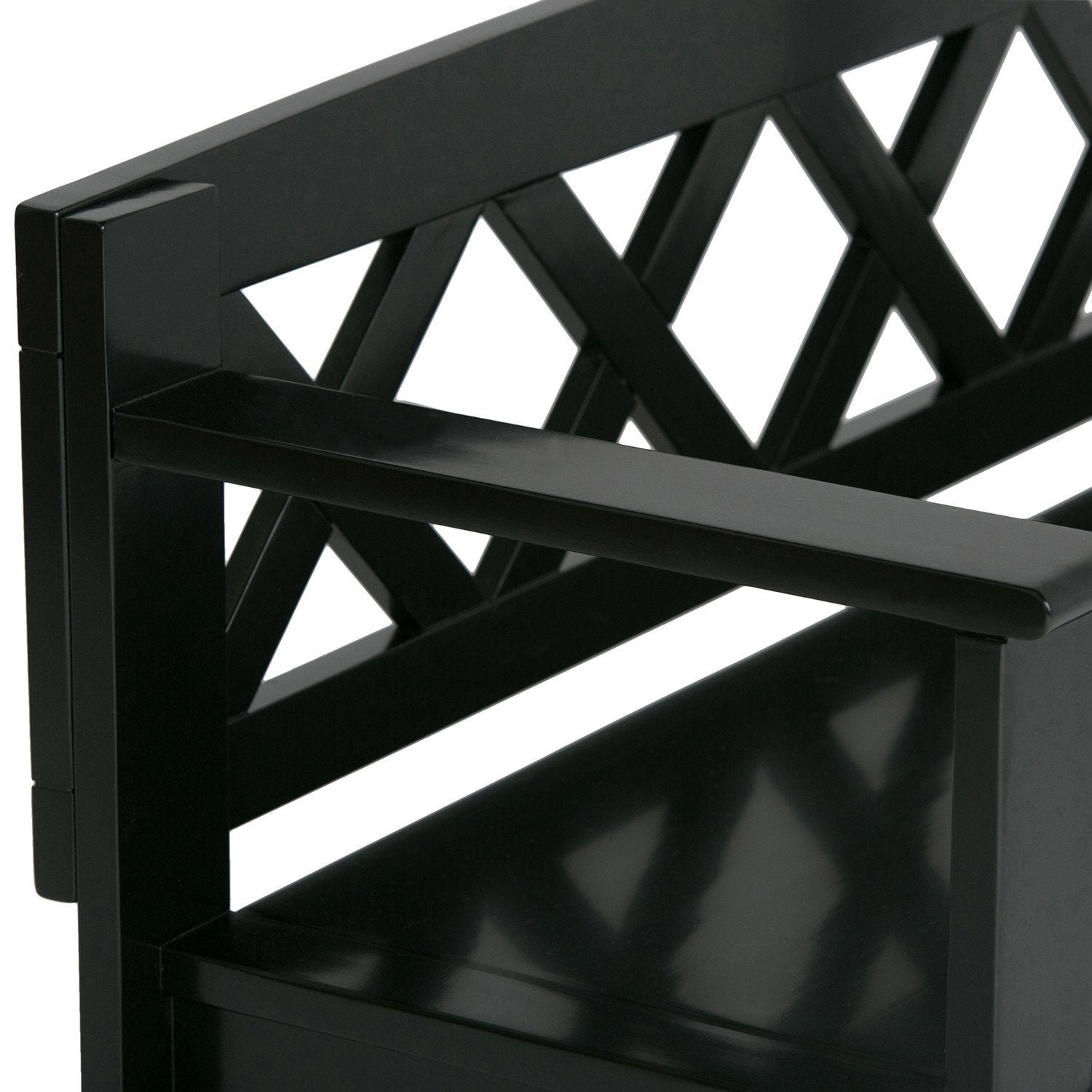 Black | Amherst Entryway Bench