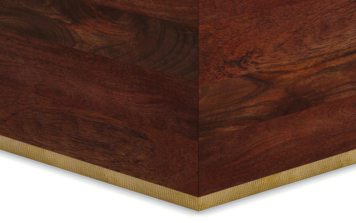 Cognac Brown | Abba Square Coffee Table