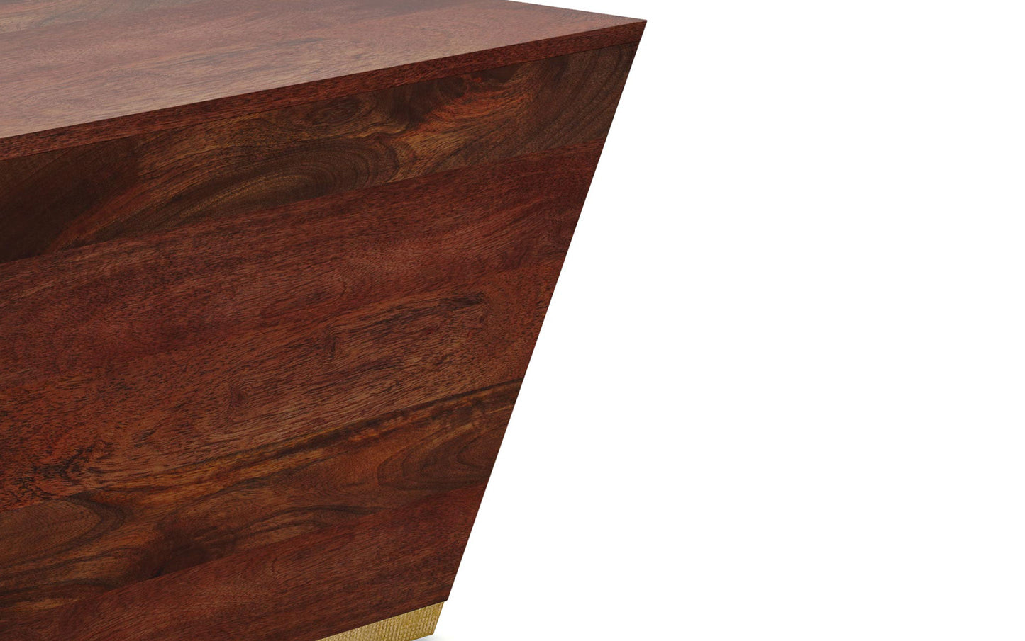 Cognac Brown | Abba Square Coffee Table