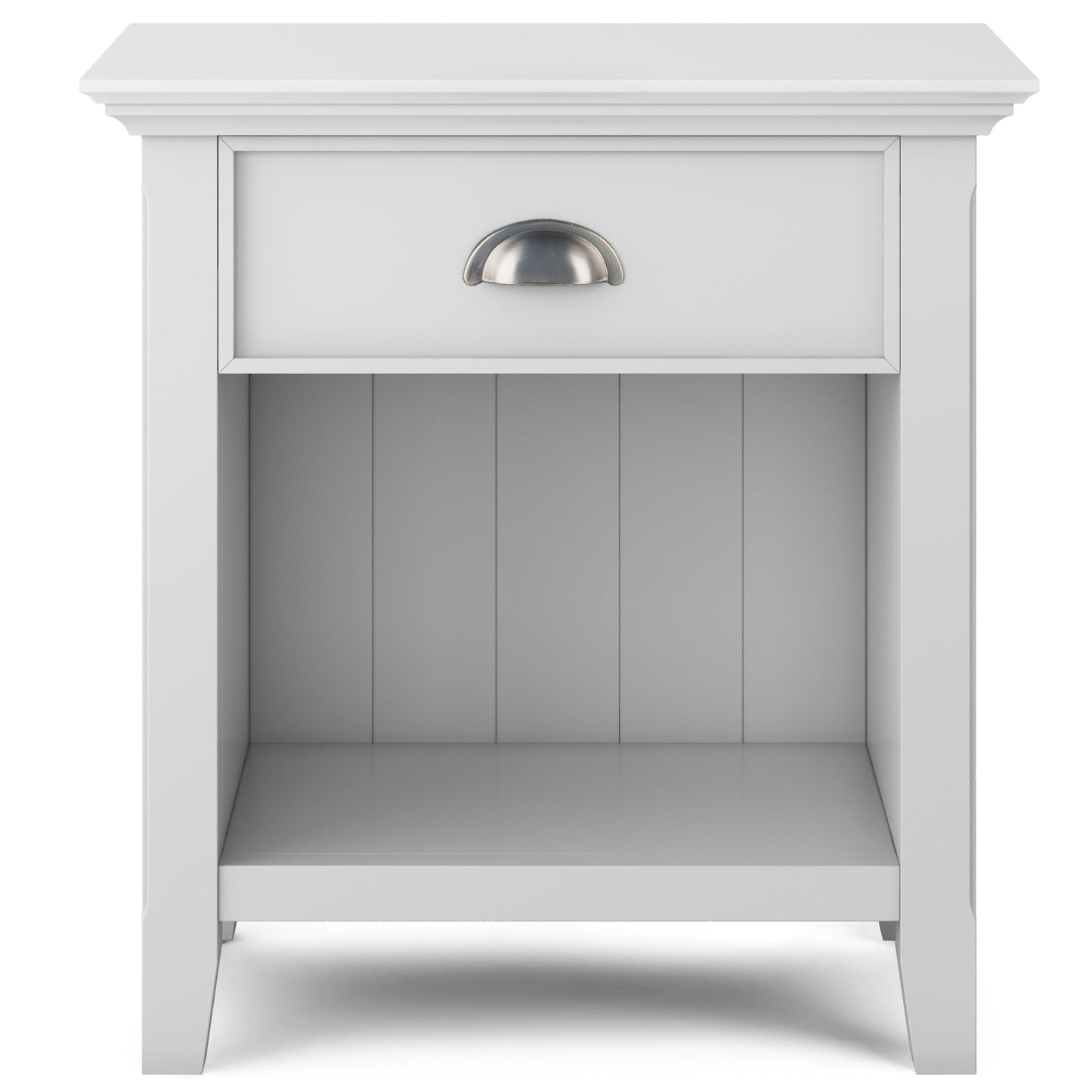 White | Acadian Bedside Table