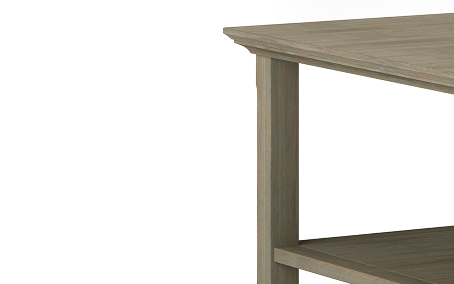 Distressed Grey | Acadian Square Coffee Table