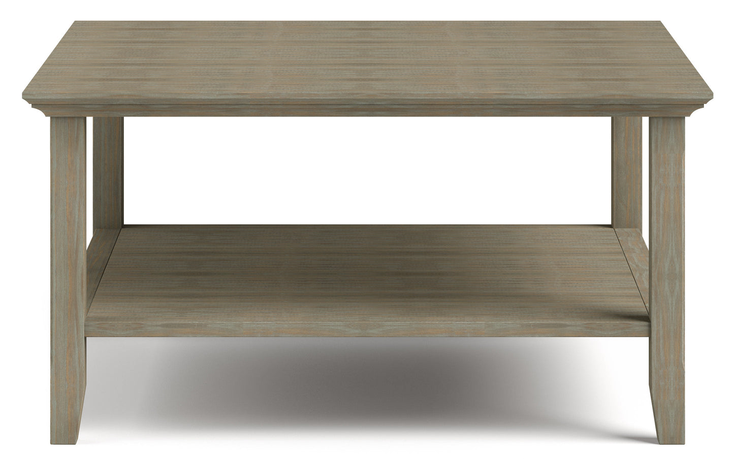 Distressed Grey | Acadian Square Coffee Table