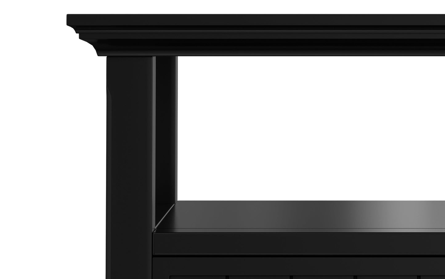 Black | Acadian End Table with Drawer