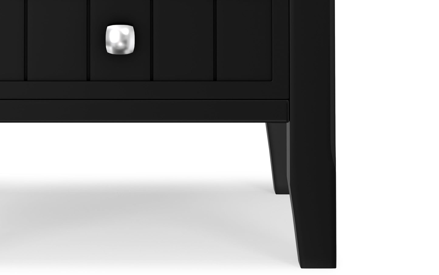 Black | Acadian End Table with Drawer