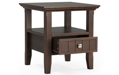 Acadian End Table with Drawer