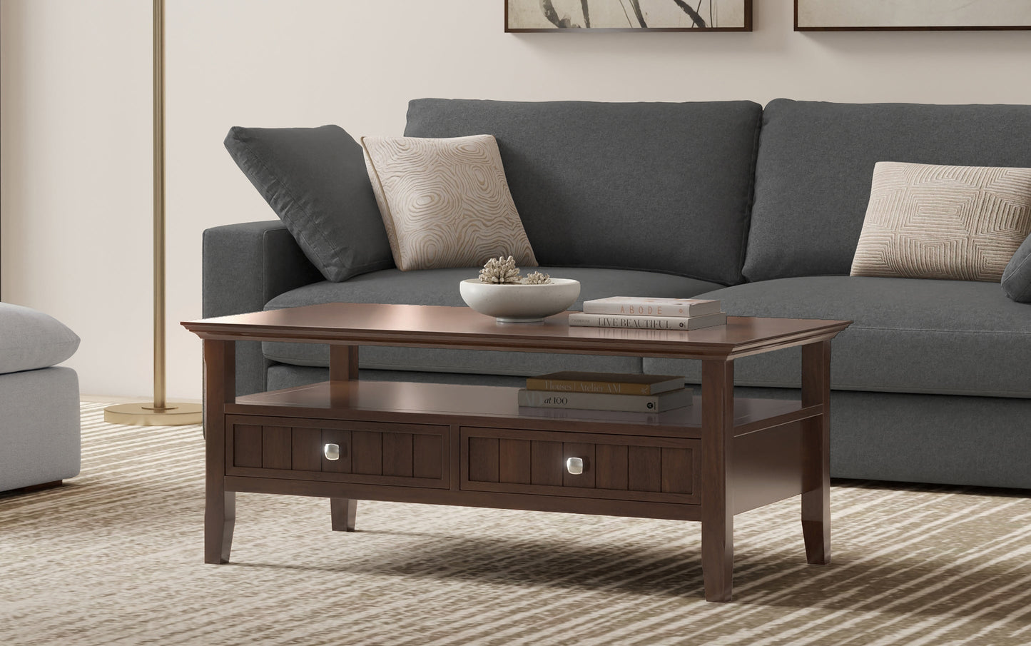 Acadian Coffee Table with Drawer