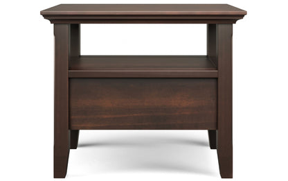 Acadian Narrow Side Table with Drawer