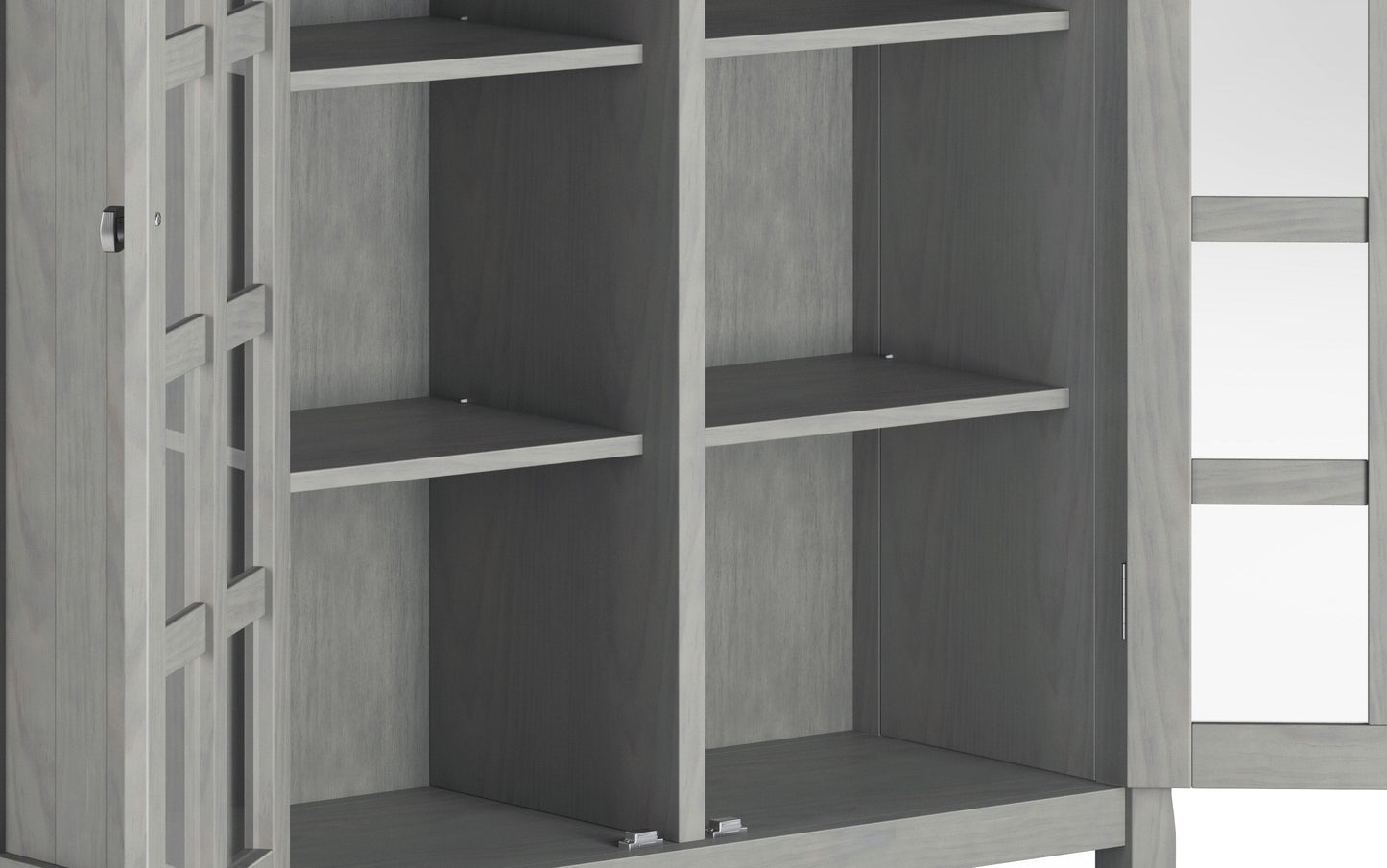 Fog Grey | Acadian Medium Storage Cabinet