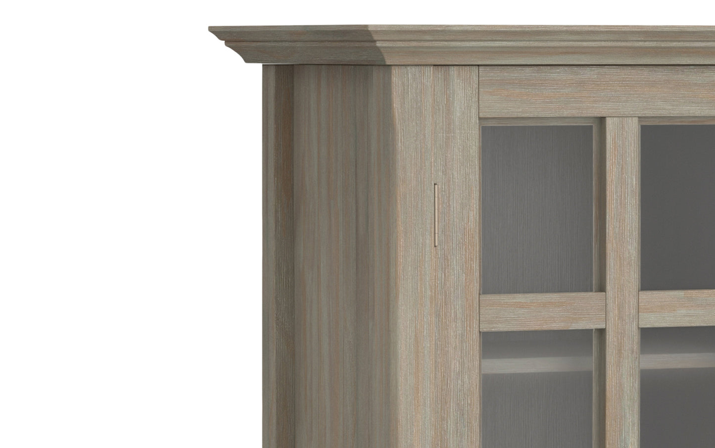 Distressed Grey | Acadian Medium Storage Cabinet