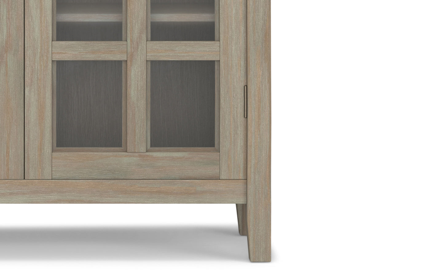 Distressed Grey | Acadian Medium Storage Cabinet