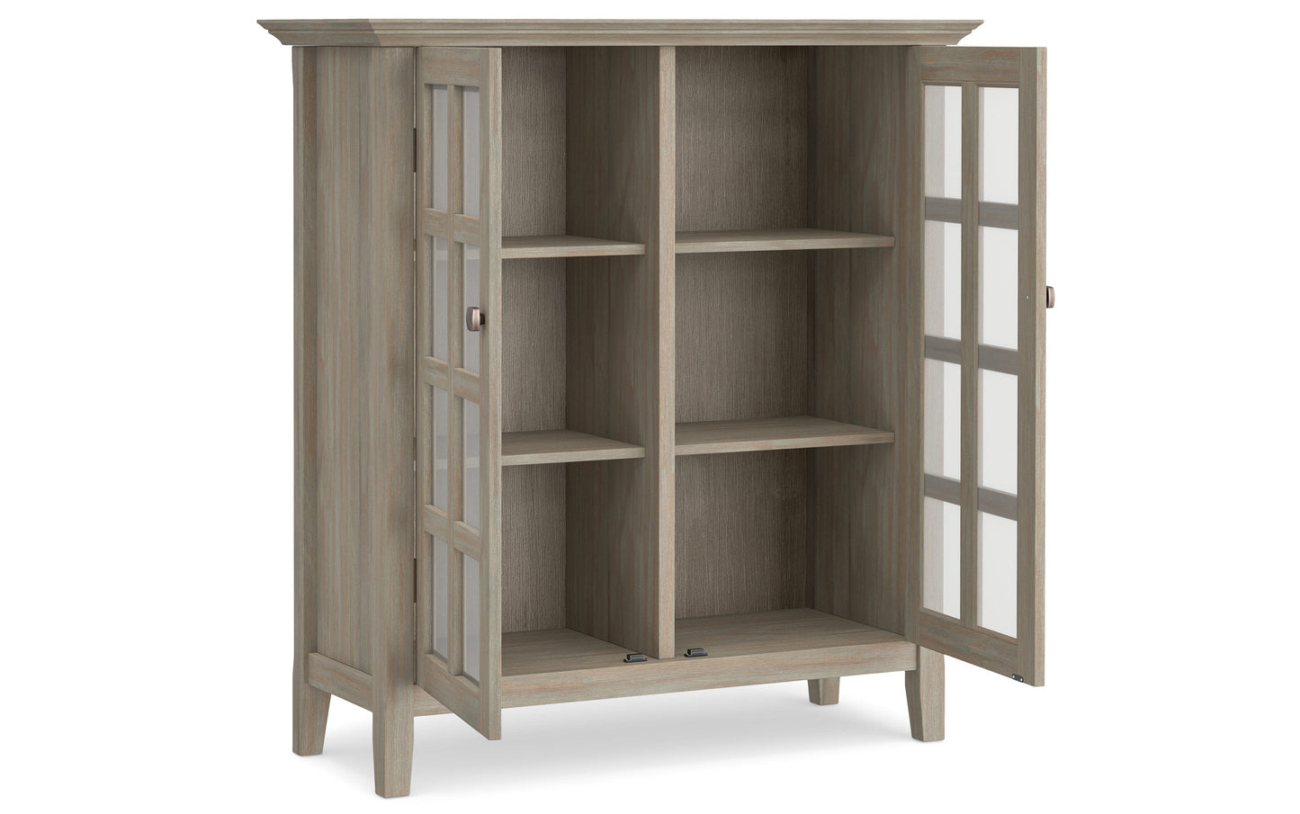 Distressed Grey | Acadian Medium Storage Cabinet