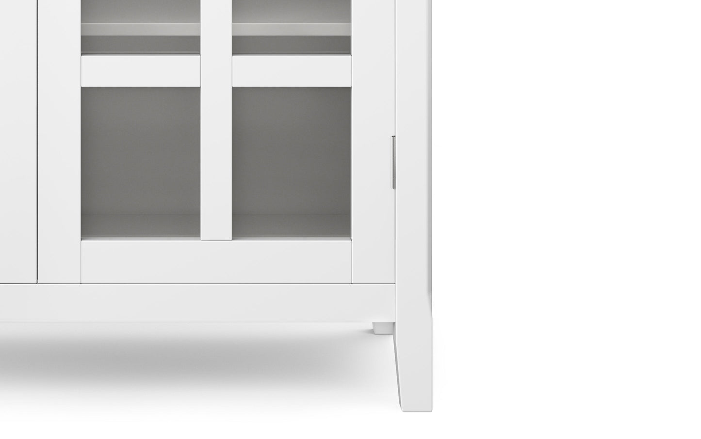 White | Acadian Medium Storage Cabinet